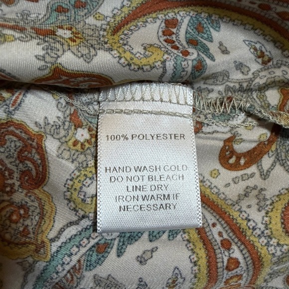 Mittoshop Womens Paisley Boho Mini Dress V-Neck Kimono Sleeve Elastic Waist S - Picture 7 of 7